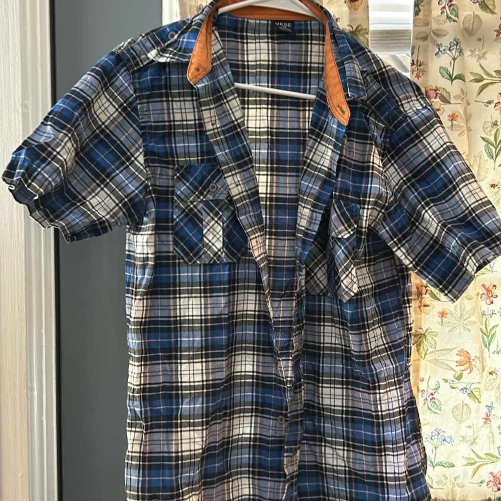 Vese blue plaid